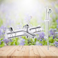 Sen tắm nhiệt độ kèm thanh trượt Grohe Grohtherm 800 34567000/27787002