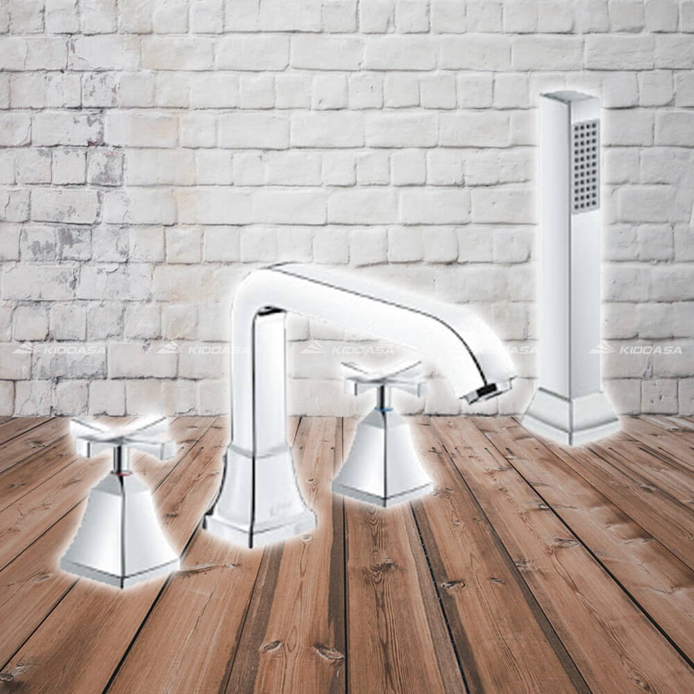 Bộ sen vòi bồn tắm nóng lạnh INAX BFV-8100B