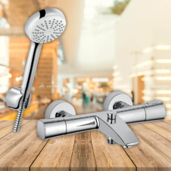 Bộ sen tắm nhiệt độ Kludi Zenta 351010538-6801005-00