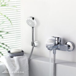 Bộ sen tắm nóng lạnh Kludi Logo Neo 376810575/6801005-00 - Made in Eu