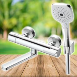 Bộ sen tắm nhiệt độ TOTO TBV03427V/TBW02006A
