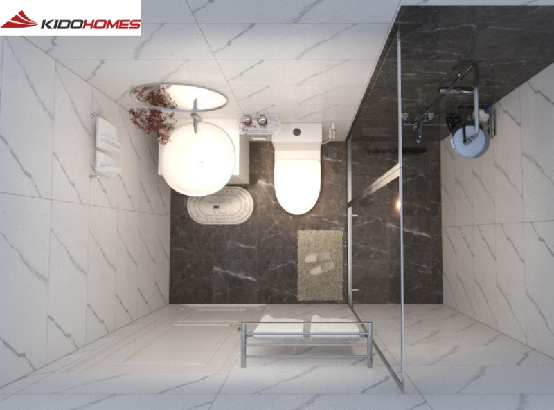 Mẫu phòng tắm theo phong cách Japan Basic