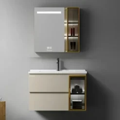 Combo tủ chậu tủ gương cao cấp FRATINI MILANO 390301468050/390306067570/39040104GL/39070306