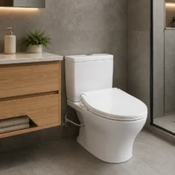 Bồn cầu 2 khối TOTO CS326DE6#XW nắp rửa cơ