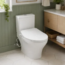 Bồn cầu 2 khối TOTO CS326DE6#XW nắp rửa cơ - Ảnh 2