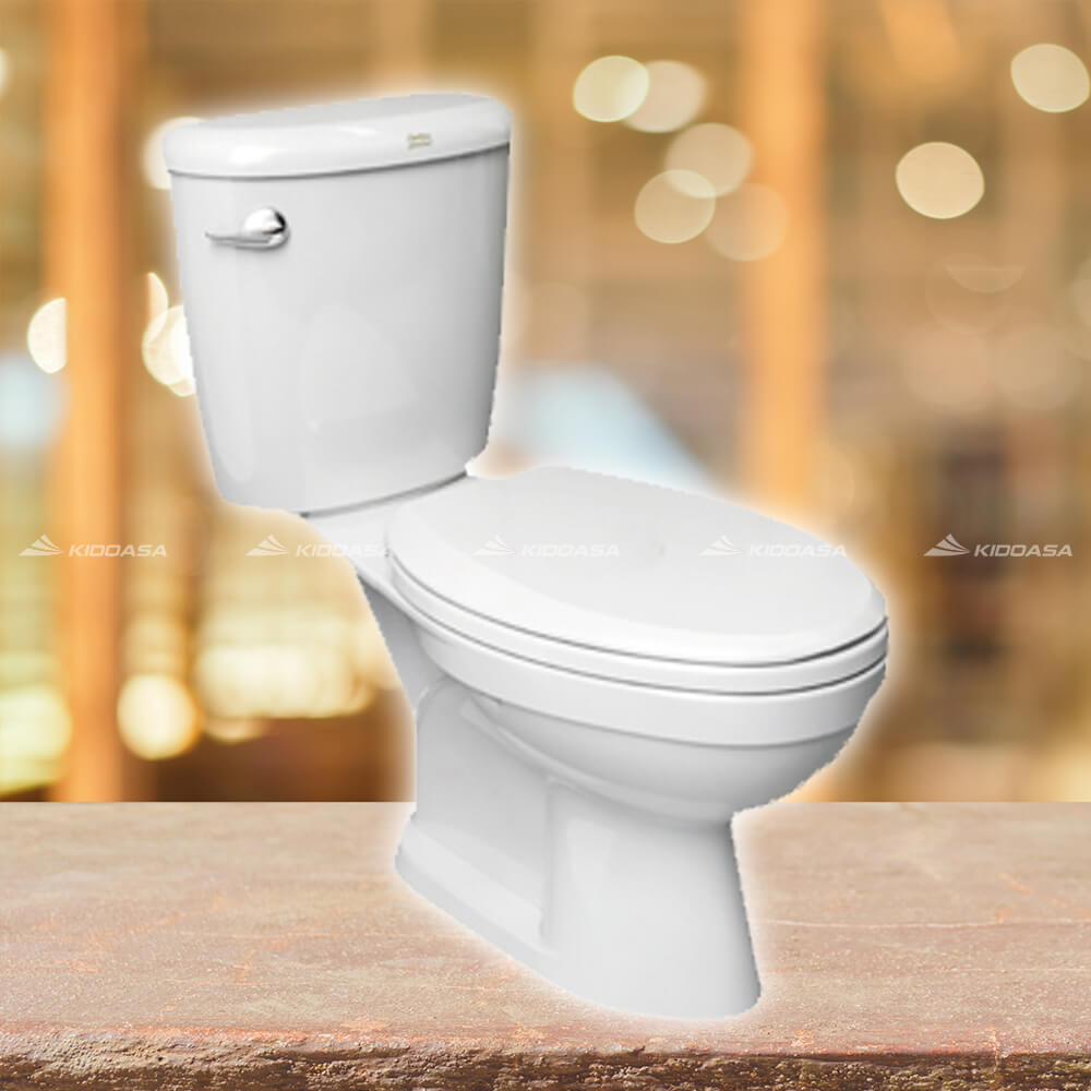 Bồn cầu 2 khối AMERICAN STANDARD 2791H-WT