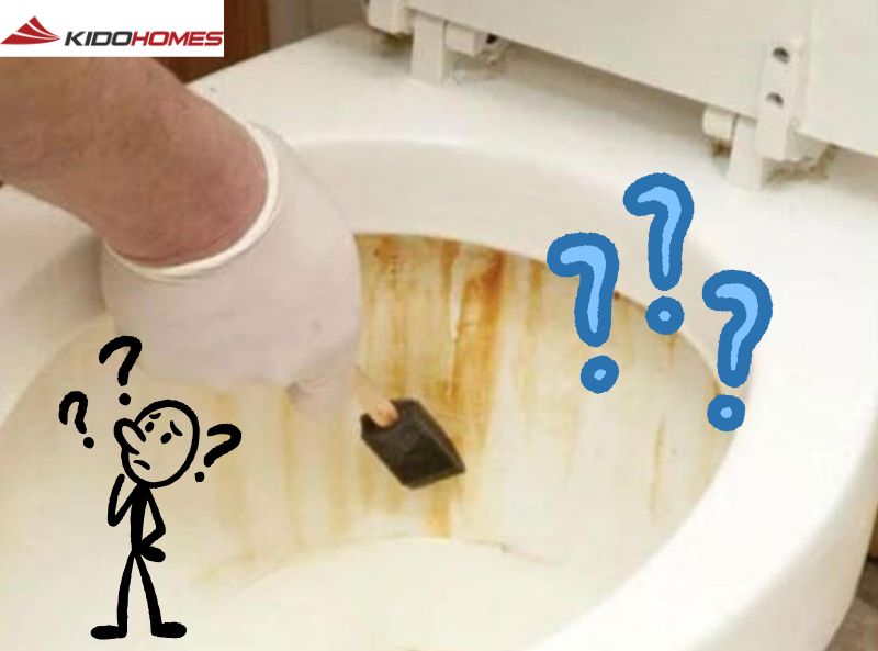 Bồn cầu bị ố vàng thì dùng gì cho sạch