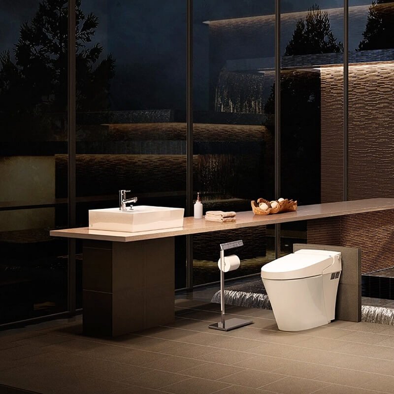 Bồn cầu điện tử Inax Satis S AC-618VN - Made in Japan