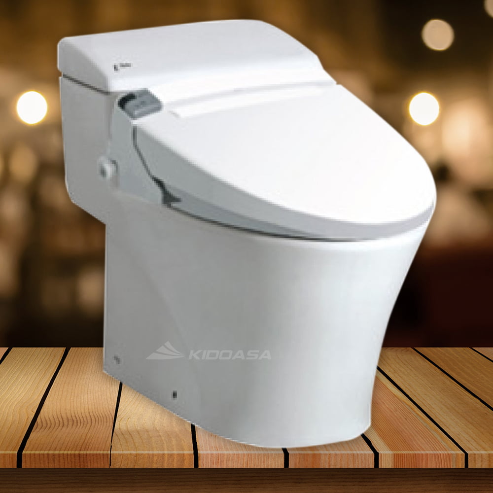 Bồn cầu 1 khối INAX AC-1017R+CW-KA22AVN - Nắp điện tử