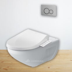 Bồn cầu treo tường nắp điện tử INAX AC-23P+CW-H18VN