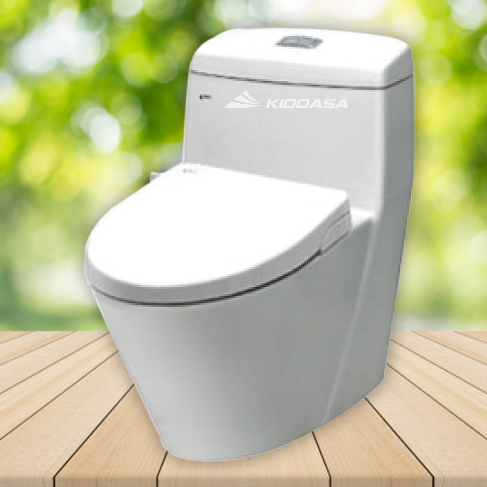 Bồn cầu 1 khối INAX AC-909R/CW-S15VN - Nắp rửa lạnh