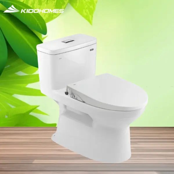 Bồn cầu 1 khối kết hợp nắp rửa cơ INAX AC-969+CW-S15VN