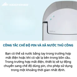 Bồn cầu điện tử thông minh Daelim Dobidos DB 9800