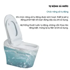 Bồn cầu điện tử thông minh Daelim Dobidos DB 9800