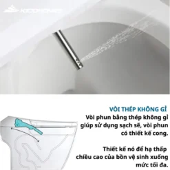 Bồn cầu điện tử thông minh Daelim Dobidos DB 9800