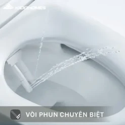 Bàn cầu điện tử treo tường tự động đóng mở INAX AC-821VN Plasmacluster