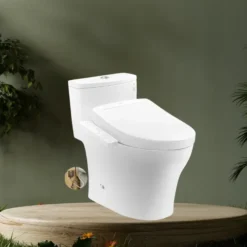 Bồn cầu TOTO MS885DW24#XW kèm WASHLET S2 TCF33461GAA - Xả Tornado, giấu dây