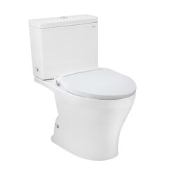 Bàn cầu 2 khối TOTO CS326DE2#XW , nắp đóng êm kèm vòi rửa nước lạnh TCW07S