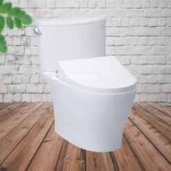 Bồn cầu 2 khối TOTO CS767RE4#XW – Nắp rửa lạnh