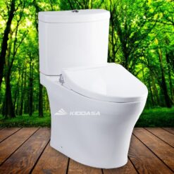 Bồn cầu 2 khối TOTO CS769DRE2#XW Nắp rửa cơ Ecowasher