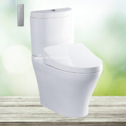 Bồn cầu 2 khối TOTO CS818CDW12 – Nắp điện tử