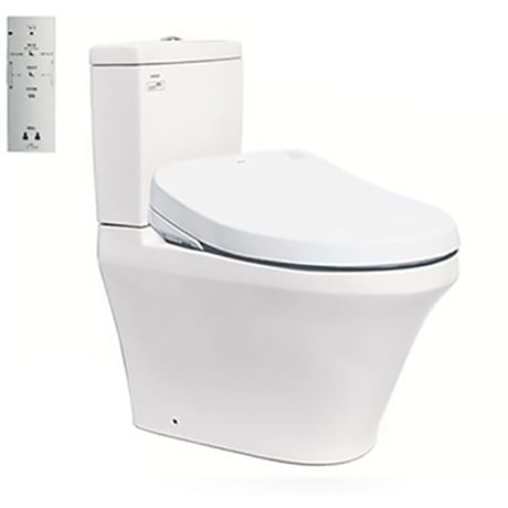 Bppmf cầi 2 khối thoát ngang TOTO CS945PDW6#W 3 Bồn cầu CS945PDW6#W