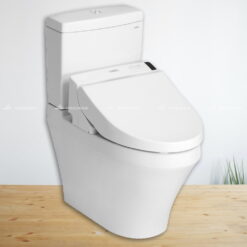 Bồn cầu TOTO CS945DNW6#XW - 2 khối, nắp điện tử