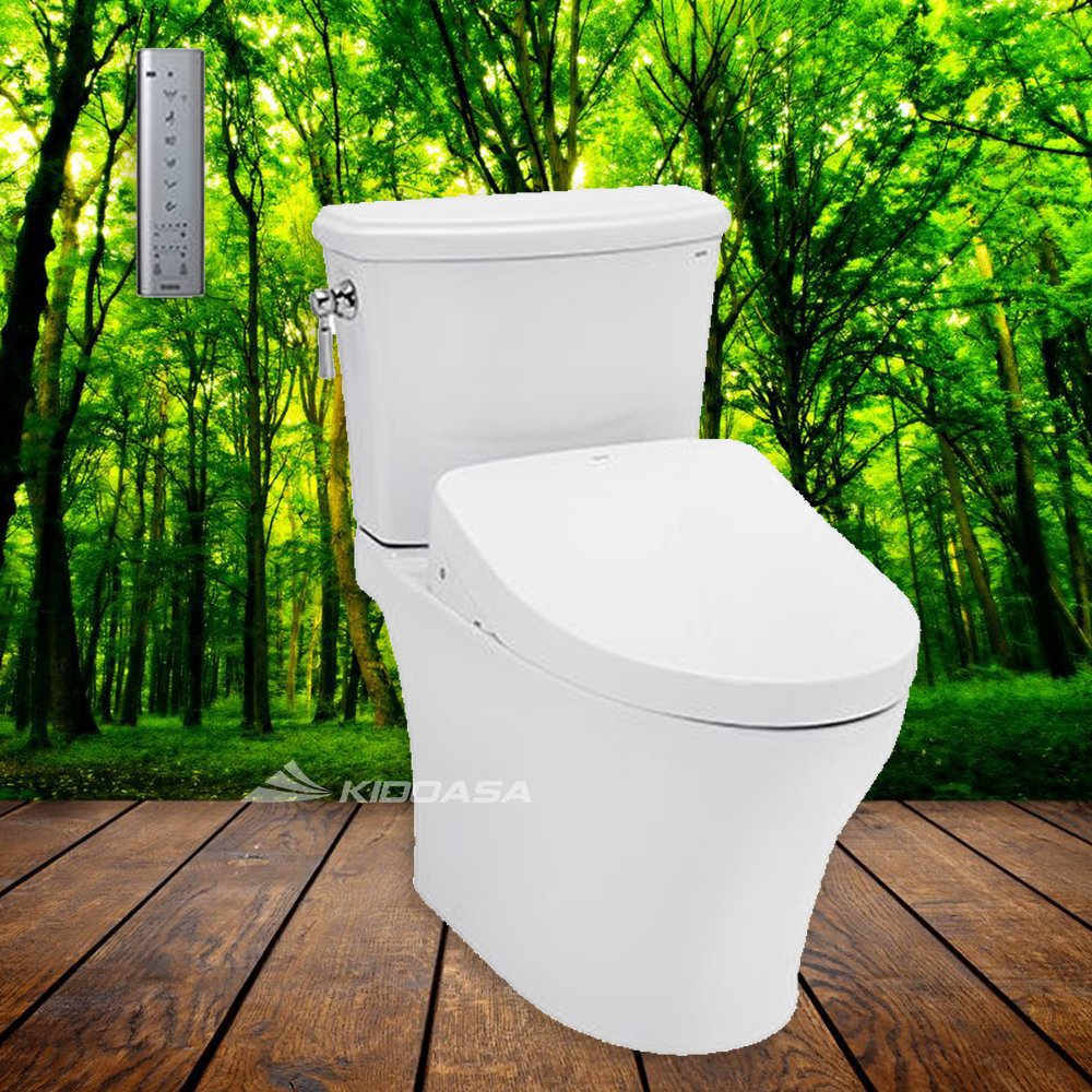 Bồn cầu 2 khối TOTO Washlet CS986CGW12#XW