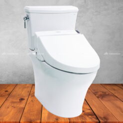 Bồn cầu 2 khối TOTO CS986GW6 - Nắp rửa điện tử