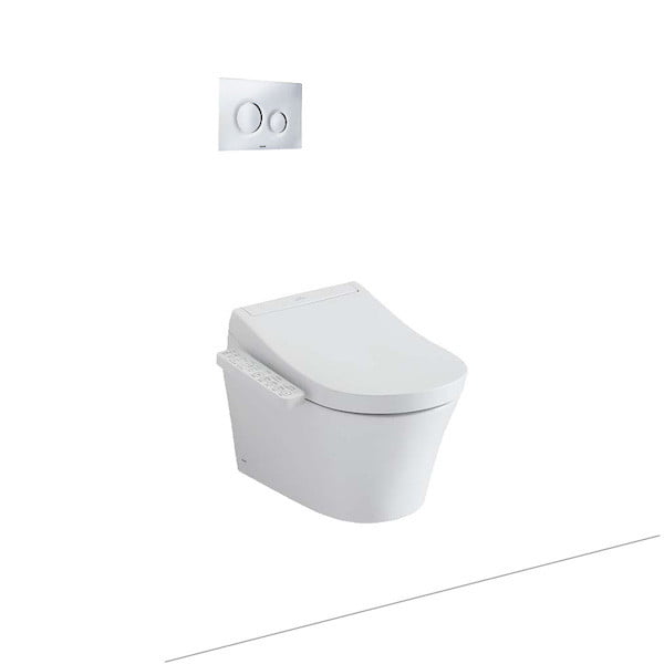 Bồn cầu âm tường TOTO CW553C/TCF33370GAA/WH172AT/TCA465/MB175M#SS