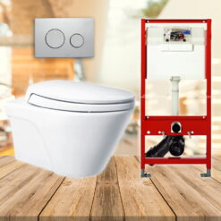 Bồn cầu treo tường TOTO CW822RA/TC600VS/WH035D/MB005DNP