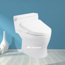 Bồn cầu 1 khối TOTO MS188VKW16#XW/T53P100VR nắp điện tử