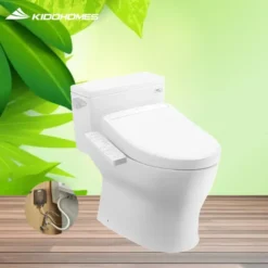 Bàn cầu 1 khối TOTO MS188VKW24#XW kết hợp nắp rửa điện tử WASHLET S2 – TCF33461GAA