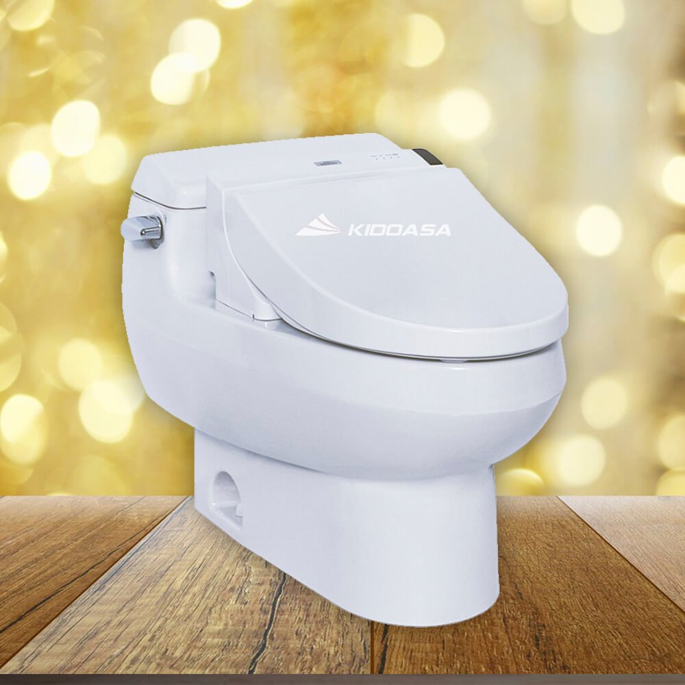 Bồn cầu 1 khối TOTO MS688W6 - Nắp điện tử