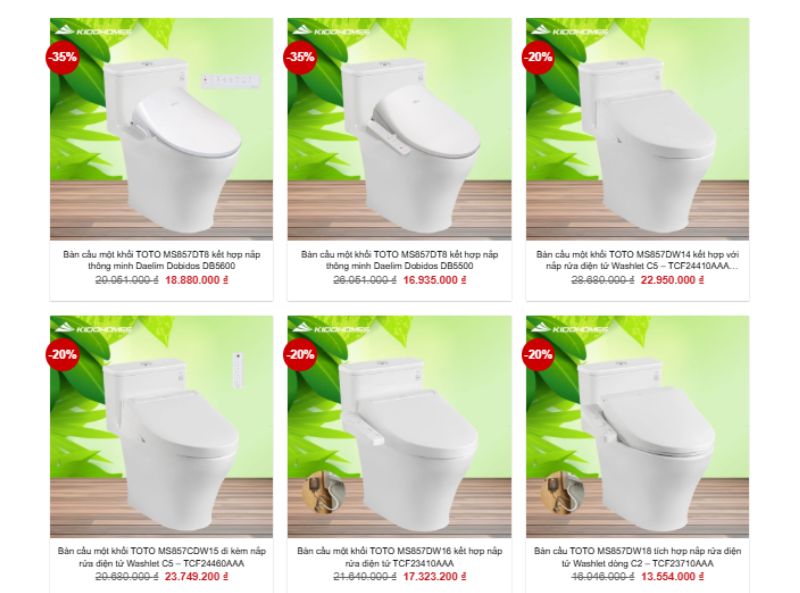 Bồn cầu TOTO MS857 – Lựa chọn linh hoạt, chuẩn Nhật Bản cho phòng tắm hiện đại 3 Linh hoạt với nhiều loại nắp rửa thông minh