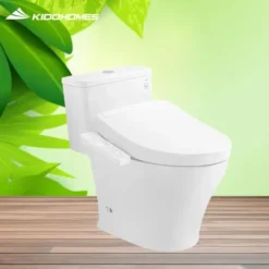 Bàn cầu 1 khối TOTO MS857CDW24#XW kết hợp nắp rửa điện tử WASHLET S2 – TCF33461GAA