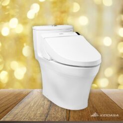 Bồn cầu 1 khối TOTO MS885DW6 - Nắp điện tử Washlet