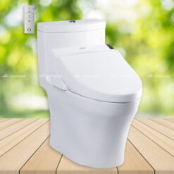 Bồn cầu 1 khối TOTO MS889DRW6 - Nắp rửa điện tử