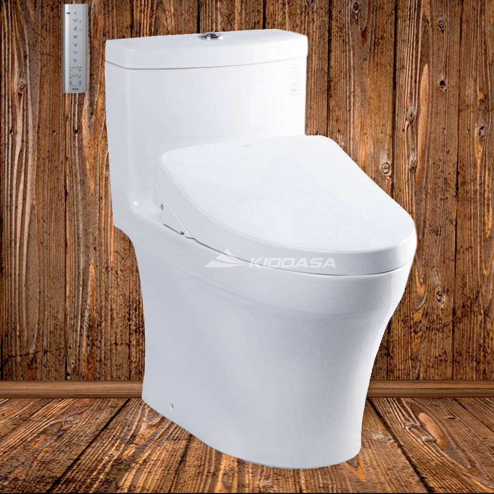 Bồn cầu 1 khối TOTO MS889CDRW12#XW – Nắp điện tử - Ảnh 2