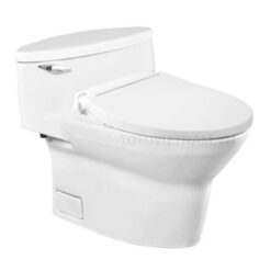 Bồn cầu 1 khối TOTO MS904E2#XW Nắp rửa cơ Ecowasher