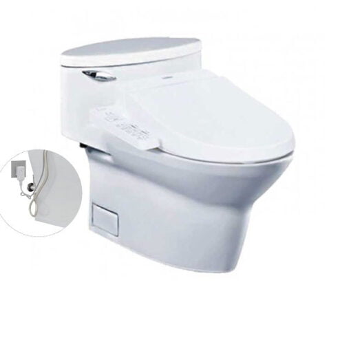Bồn cầu 1 khối TOTO MS904W7#XW nắp Washlet