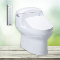 Bồn cầu 1 khối TOTO MS914CRW12#XW – Nắp rửa điện tử