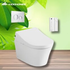 Bàn cầu treo tường kèm nắp rửa điện tử CW553#XW/TCF34320GAA#NW1/WH172A/MB174P#SS