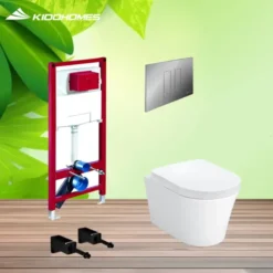Bồn cầu âm tường TOTO kết hợp khung két Schell 01.553.384