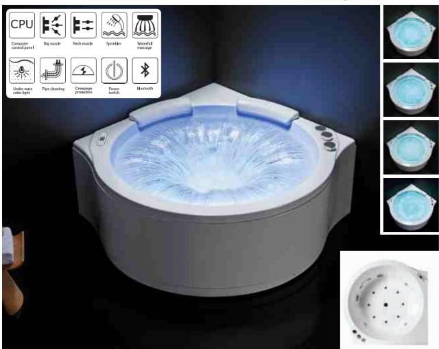 Bồn tắm massage Nofer EU-1310