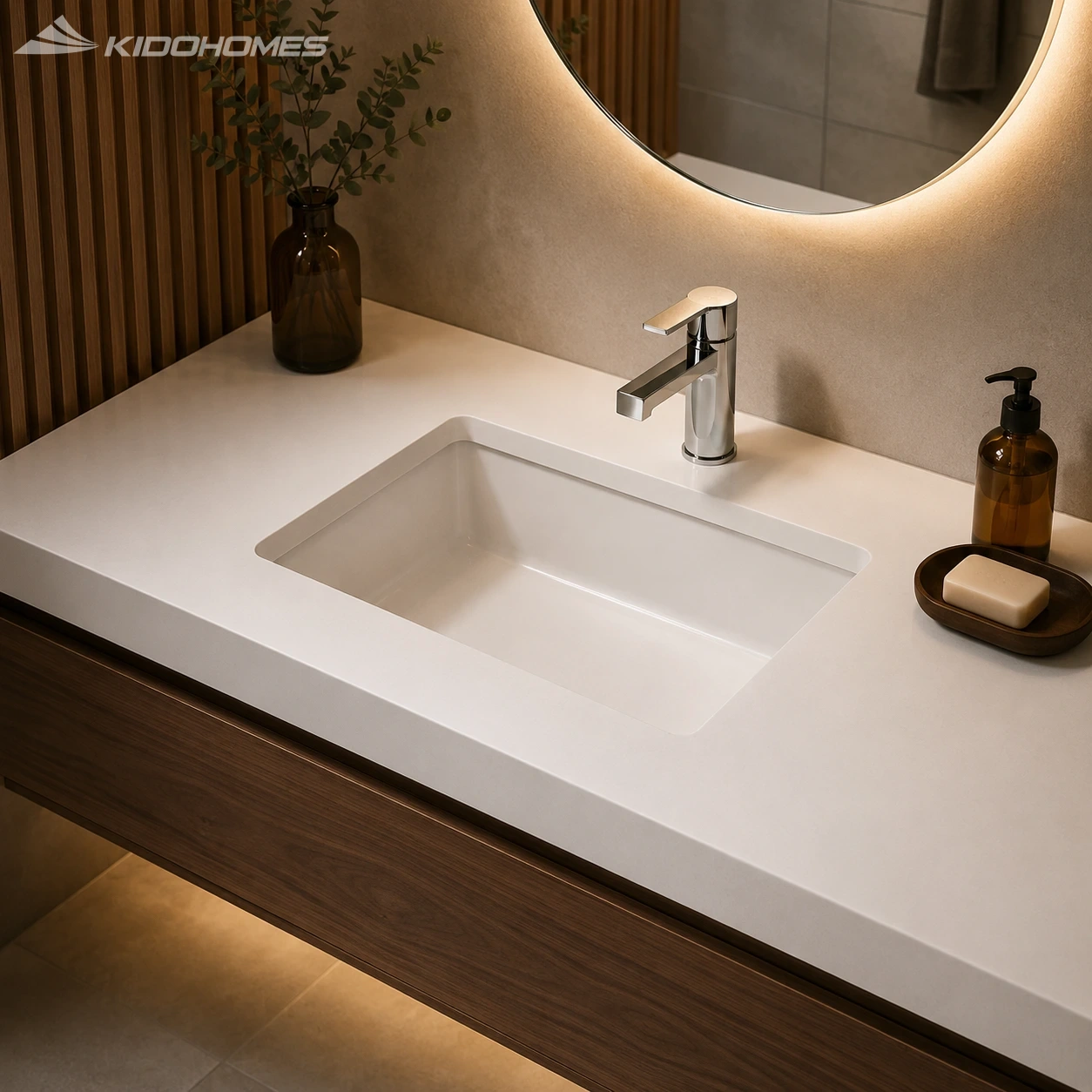 Chậu Lavabo Âm Bàn TOTO LW1556A#XW – Không kèm giá đỡ - ảnh 2