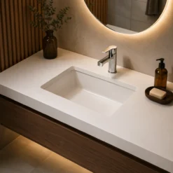 Chậu rửa mặt âm bàn TOTO LW1556A#XW – Không kèm giá đỡ - Ảnh 3