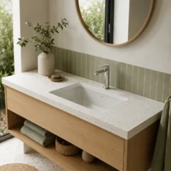 Chậu lavabo âm Bàn TOTO LW1556A#XW/TL516GV – Men CEFIONTECT, kèm giá đỡ - Ảnh 4