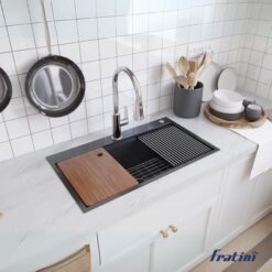 Chậu rửa bát Fratini Milano 1 hố model 390902077545GY