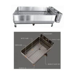Chậu rửa Inox 304 cao cấp Daeshin DISH RACK-DR30
